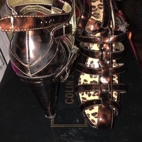 Gladiator Sandals Bronze Metallic - Picture 6 of 7